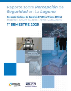 Reporte sobre Percepción de Seguridad en La Laguna | 1º Semestre 2025